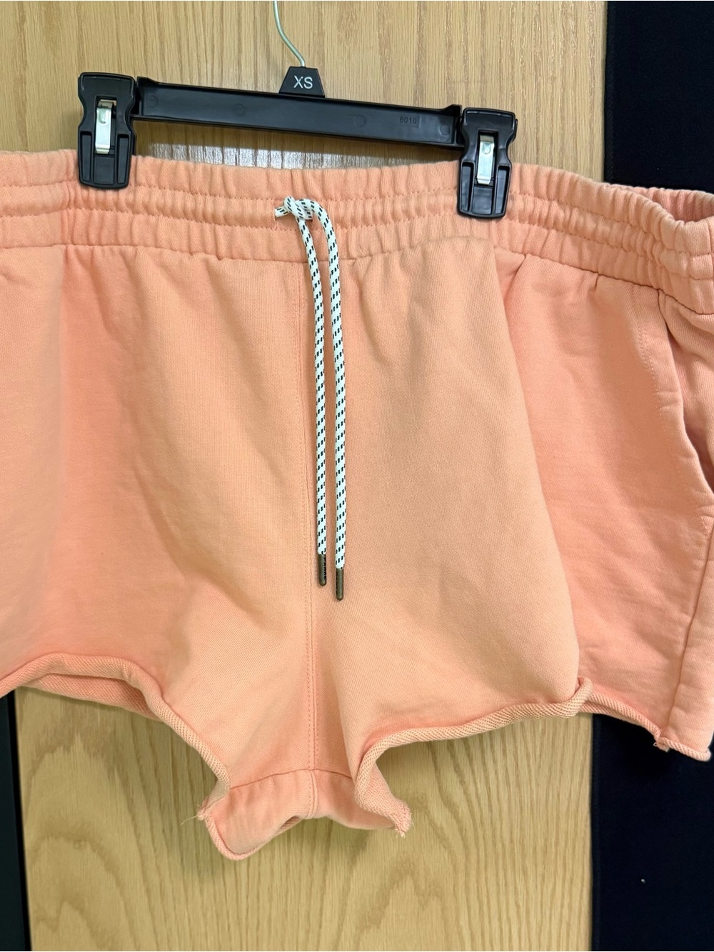 Parke x Target Peach Drawstring Women's Lounge Shorts with Rolled hemline